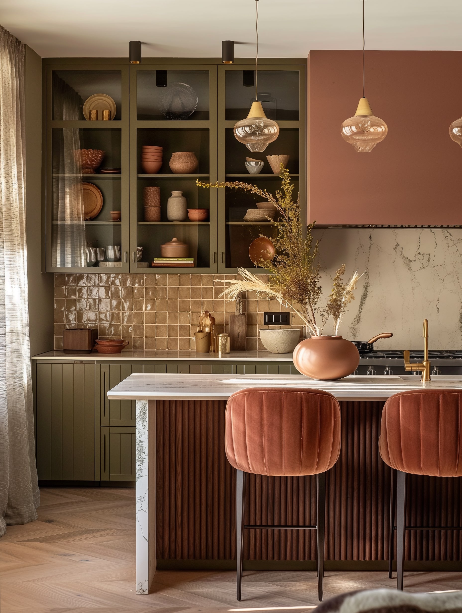 boho color palettes and textures